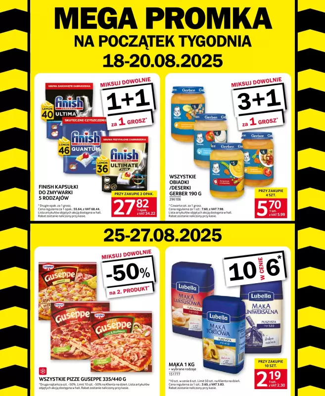 Selgros - gazetka promocyjna MEGA PROMKA od poniedziałku 18.08 do środy 27.08
