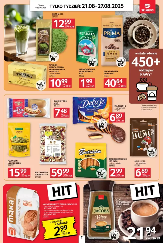 Selgros - gazetka promocyjna Jeszcze więcej super promocji! od piątku 22.08 do środy 27.08 - strona 7