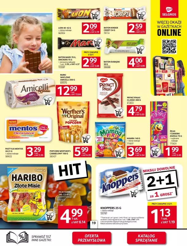 Selgros - gazetka promocyjna Oferta spożywcza od czwartku 28.08 do środy 10.09 - strona 19