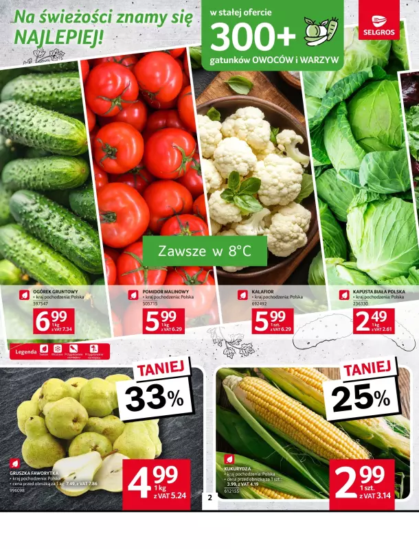 Selgros - gazetka promocyjna Oferta spożywcza od czwartku 28.08 do środy 10.09 - strona 2