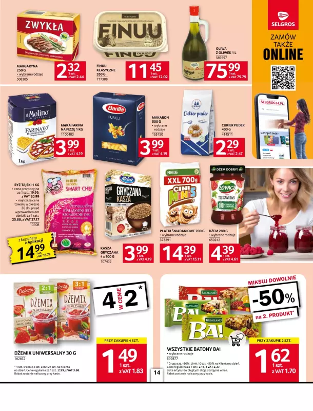 Selgros - gazetka promocyjna Oferta spożywcza od czwartku 28.08 do środy 10.09 - strona 14