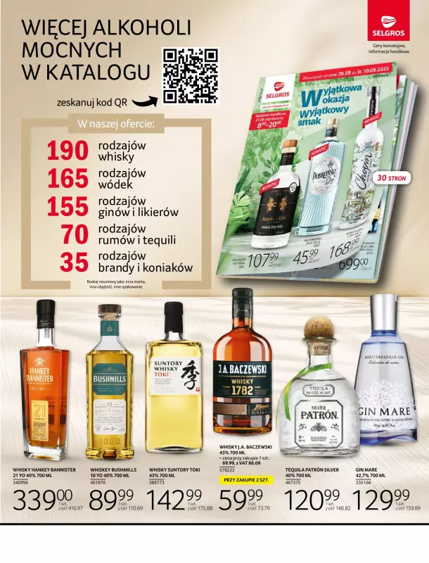 Selgros - gazetka promocyjna Oferta spożywcza od czwartku 28.08 do środy 10.09 - strona 28