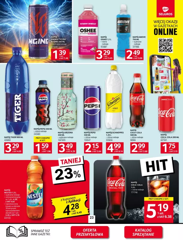 Selgros - gazetka promocyjna Oferta spożywcza od czwartku 28.08 do środy 10.09 - strona 23