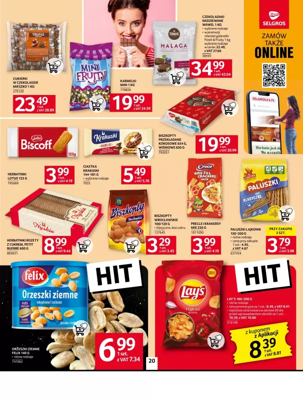 Selgros - gazetka promocyjna Oferta spożywcza od czwartku 28.08 do środy 10.09 - strona 20