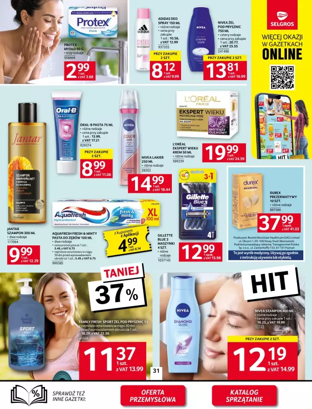 Selgros - gazetka promocyjna Oferta spożywcza od czwartku 28.08 do środy 10.09 - strona 31