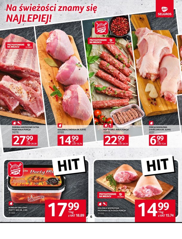 Selgros - gazetka promocyjna Oferta spożywcza od czwartku 28.08 do środy 10.09 - strona 6
