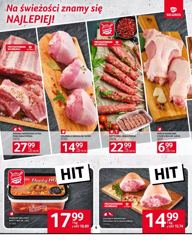 Selgros - gazetka promocyjna Oferta spożywcza od czwartku 28.08 do środy 10.09 - strona 6