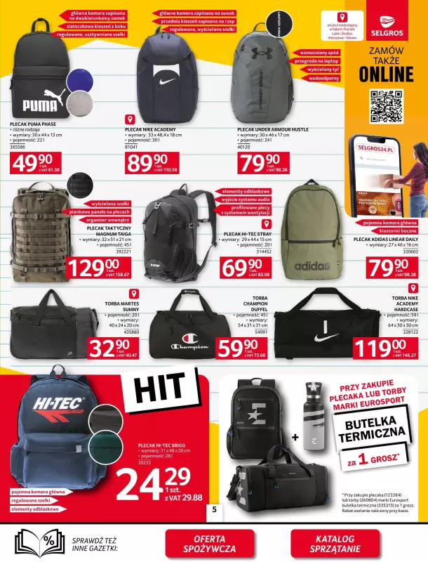 Selgros - gazetka promocyjna Oferta przemysłowa od czwartku 28.08 do środy 10.09 - strona 7