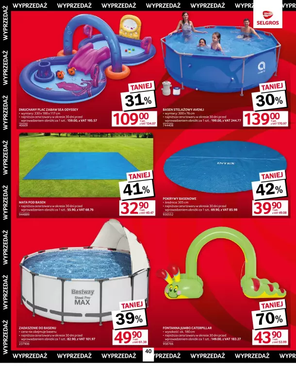 Selgros - gazetka promocyjna Oferta przemysłowa od czwartku 28.08 do środy 10.09 - strona 42