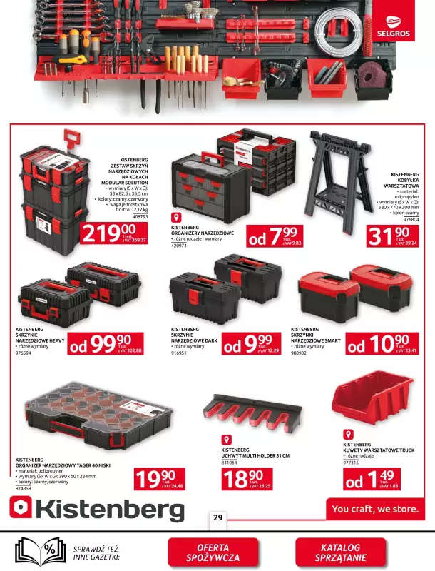 Selgros - gazetka promocyjna Oferta przemysłowa od czwartku 28.08 do środy 10.09 - strona 31
