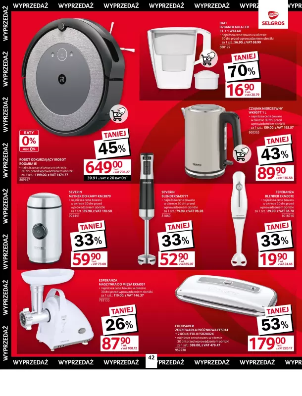 Selgros - gazetka promocyjna Oferta przemysłowa od czwartku 28.08 do środy 10.09 - strona 44