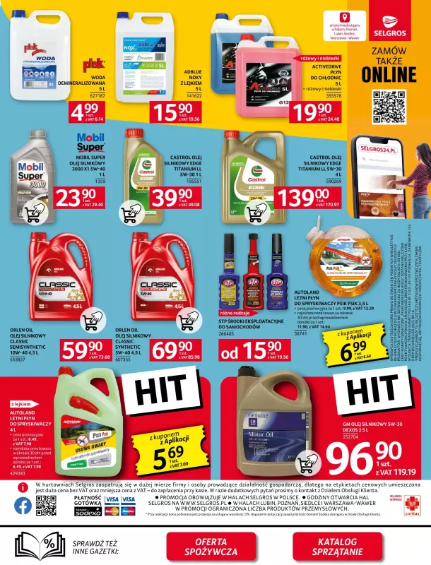 Selgros - gazetka promocyjna Oferta przemysłowa od czwartku 28.08 do środy 10.09 - strona 35