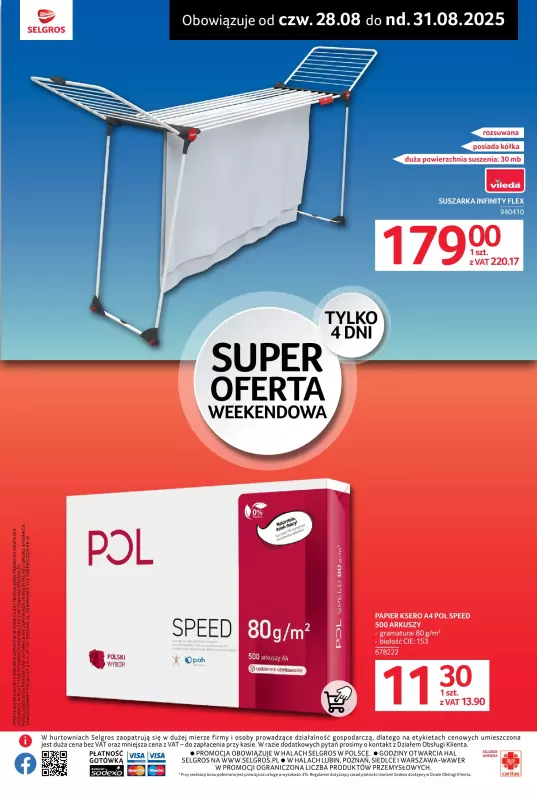 Selgros - gazetka promocyjna Oferta weekendowa od czwartku 28.08 do niedzieli 31.08 - strona 2