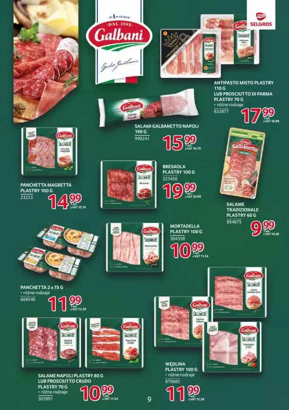 Selgros - gazetka promocyjna Katalog Markowe Produkty od czwartku 28.08 do środy 10.09 - strona 9
