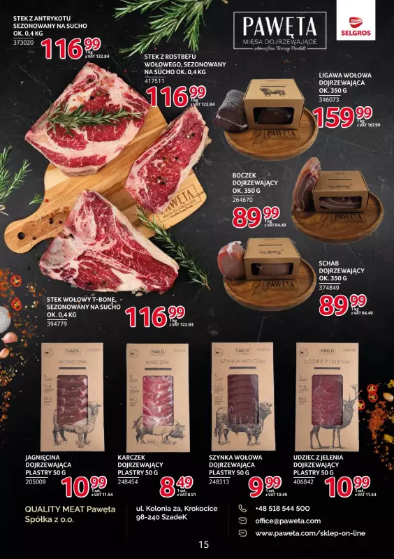 Selgros - gazetka promocyjna Katalog Markowe Produkty od czwartku 28.08 do środy 10.09 - strona 15
