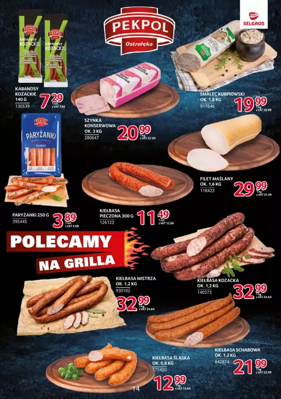 Selgros - gazetka promocyjna Katalog Markowe Produkty od czwartku 28.08 do środy 10.09 - strona 14