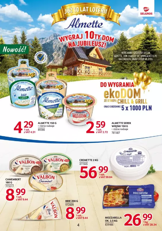 Selgros - gazetka promocyjna Katalog Markowe Produkty od czwartku 28.08 do środy 10.09 - strona 4
