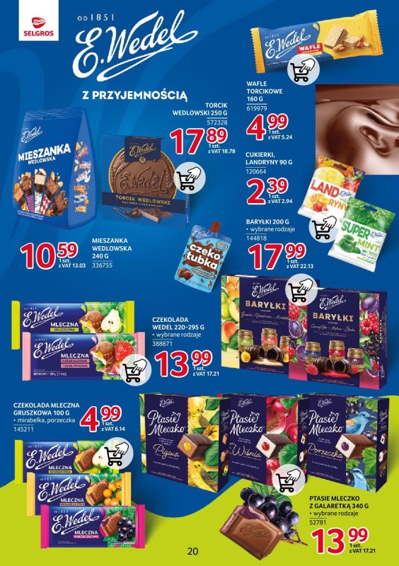 Selgros - gazetka promocyjna Katalog Markowe Produkty od czwartku 28.08 do środy 10.09 - strona 20