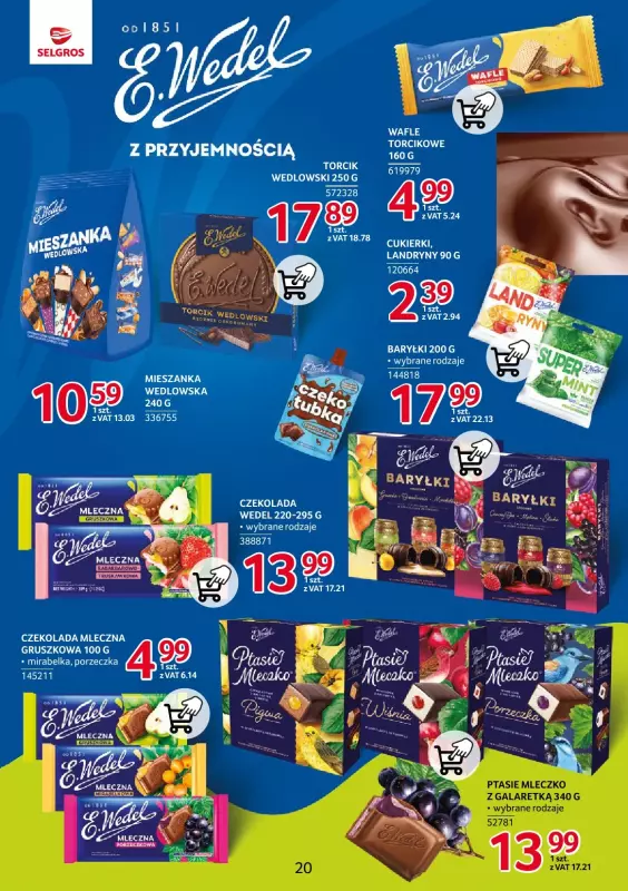 Selgros - gazetka promocyjna Katalog Markowe Produkty od czwartku 28.08 do środy 10.09 - strona 20