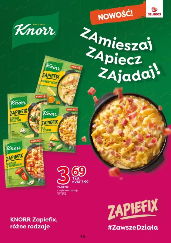 Selgros - gazetka promocyjna Katalog Markowe Produkty od czwartku 28.08 do środy 10.09 - strona 16