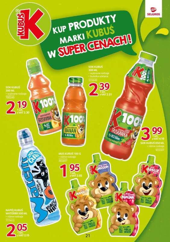 Selgros - gazetka promocyjna Katalog Markowe Produkty od czwartku 28.08 do środy 10.09 - strona 21