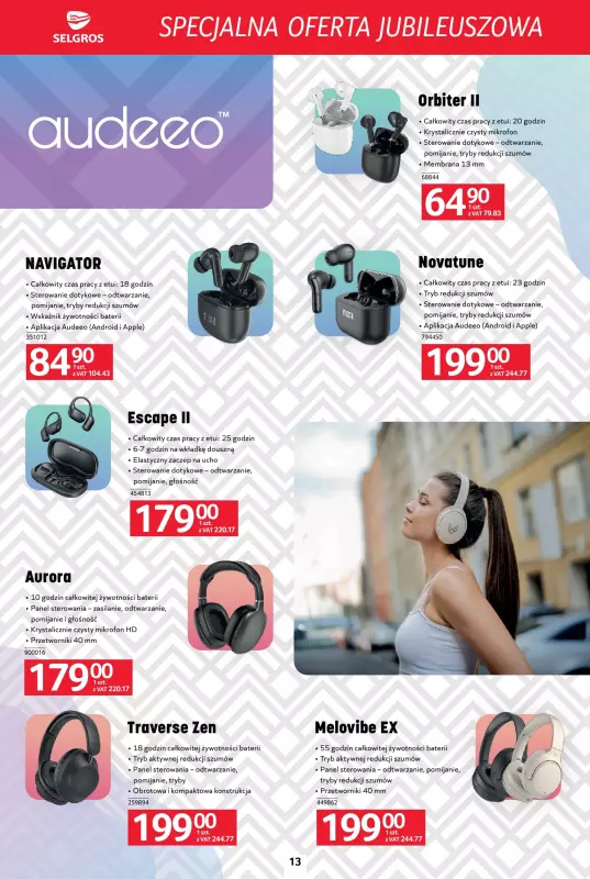 Selgros - gazetka promocyjna Specjalna Oferta Jubileuszowa od czwartku 28.08 do środy 10.09 - strona 13