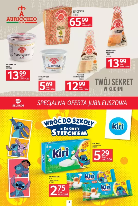 Selgros - gazetka promocyjna Specjalna Oferta Jubileuszowa od czwartku 28.08 do środy 10.09 - strona 4