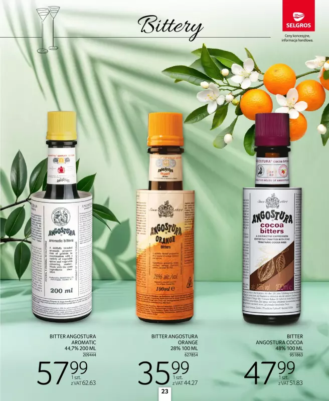 Selgros - gazetka promocyjna Katalog Alkohole Mocne od czwartku 28.08 do środy 10.09 - strona 23