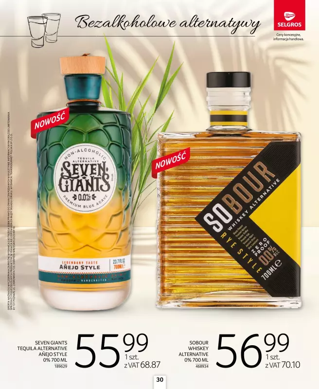 Selgros - gazetka promocyjna Katalog Alkohole Mocne od czwartku 28.08 do środy 10.09 - strona 30