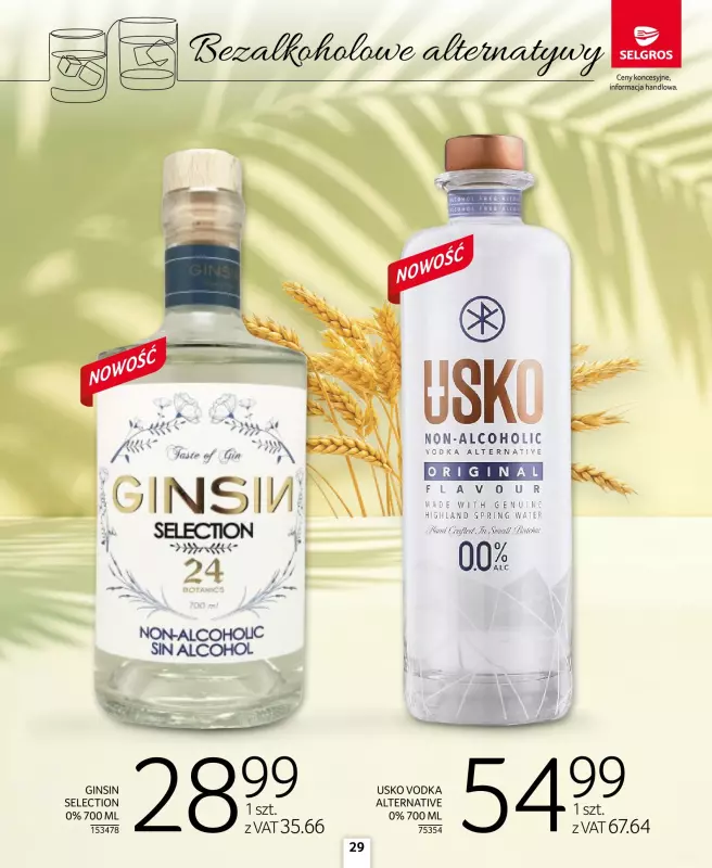 Selgros - gazetka promocyjna Katalog Alkohole Mocne od czwartku 28.08 do środy 10.09 - strona 29
