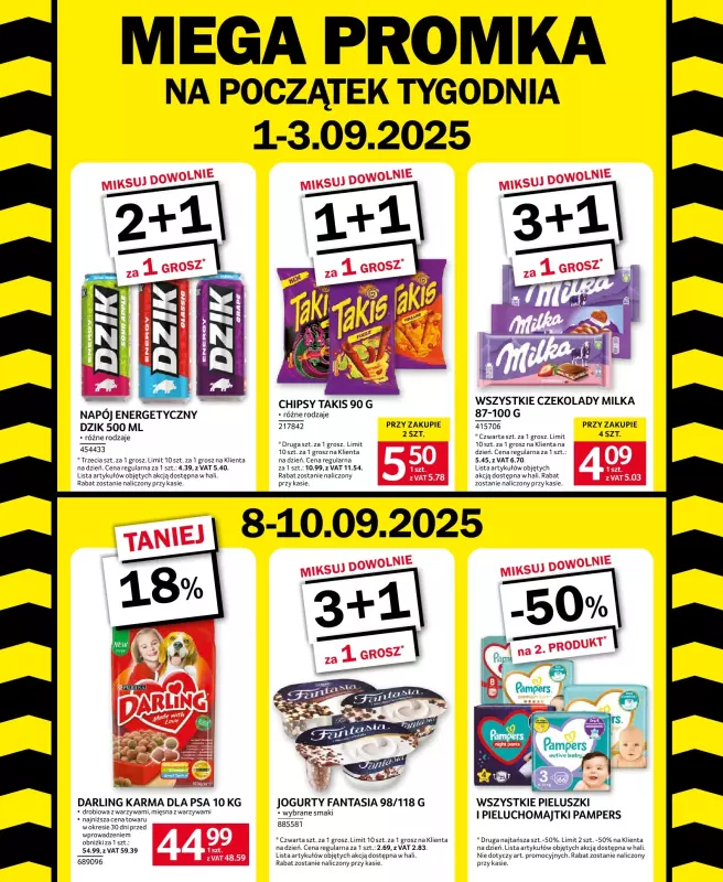 Selgros - gazetka promocyjna MEGA PROMKA od poniedziałku 01.09 do środy 10.09