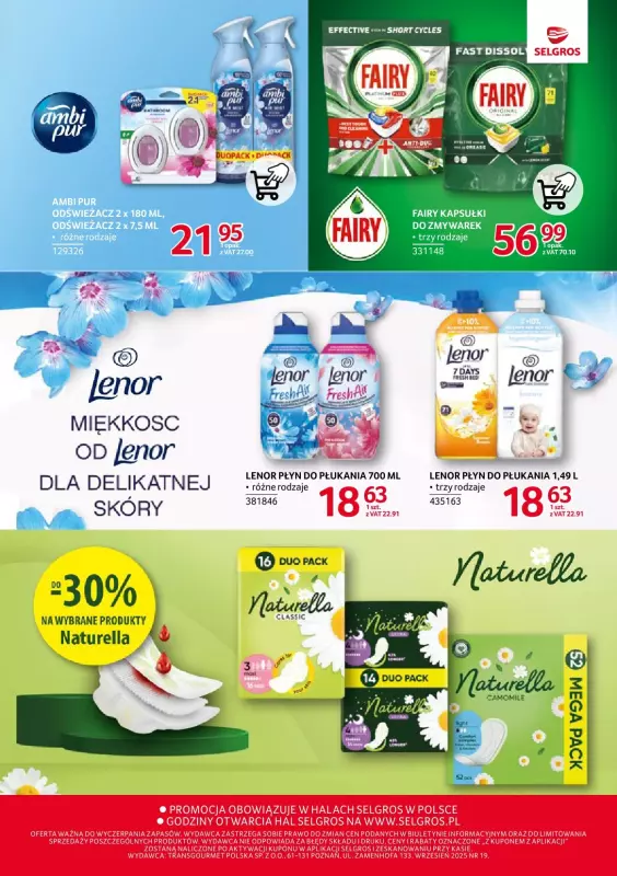 Selgros - gazetka promocyjna Katalog Markowe Produkty od czwartku 11.09 do środy 24.09 - strona 23