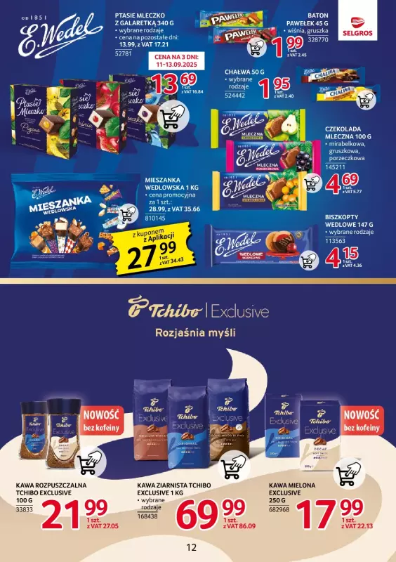 Selgros - gazetka promocyjna Katalog Markowe Produkty od czwartku 11.09 do środy 24.09 - strona 12