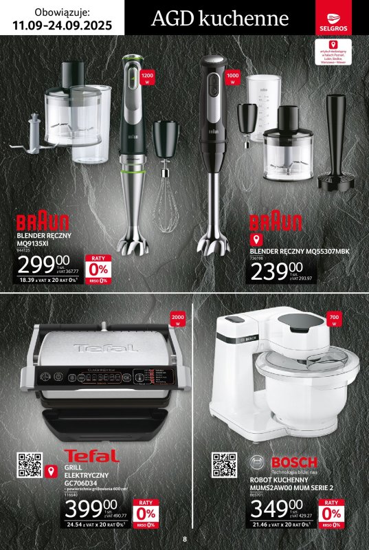 Selgros - gazetka promocyjna Katalog Premium od czwartku 11.09 do środy 24.09 - strona 8