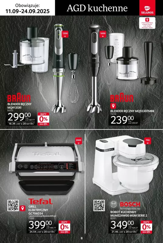 Selgros - gazetka promocyjna Katalog Premium od czwartku 11.09 do środy 24.09 - strona 8