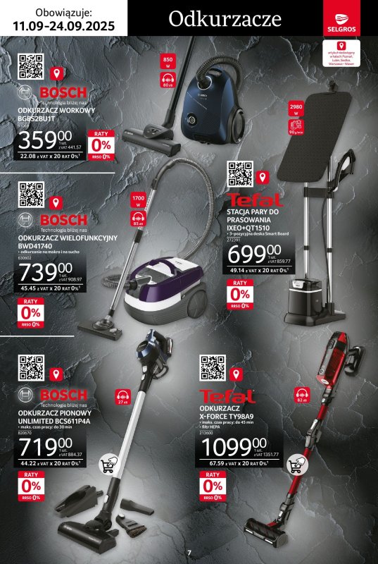 Selgros - gazetka promocyjna Katalog Premium od czwartku 11.09 do środy 24.09 - strona 7