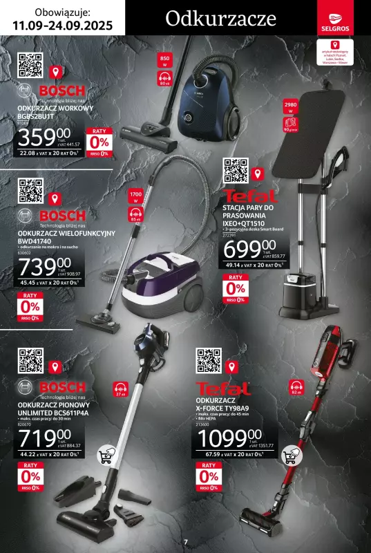 Selgros - gazetka promocyjna Katalog Premium od czwartku 11.09 do środy 24.09 - strona 7
