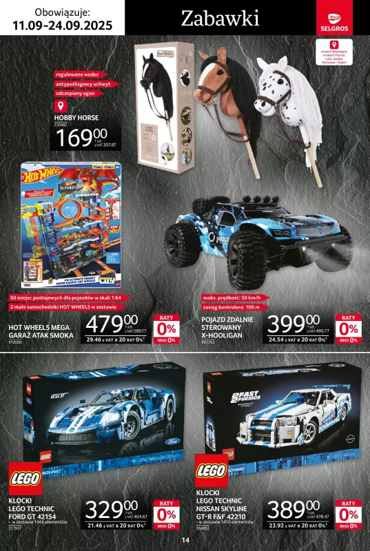 Selgros - gazetka promocyjna Katalog Premium od czwartku 11.09 do środy 24.09 - strona 14