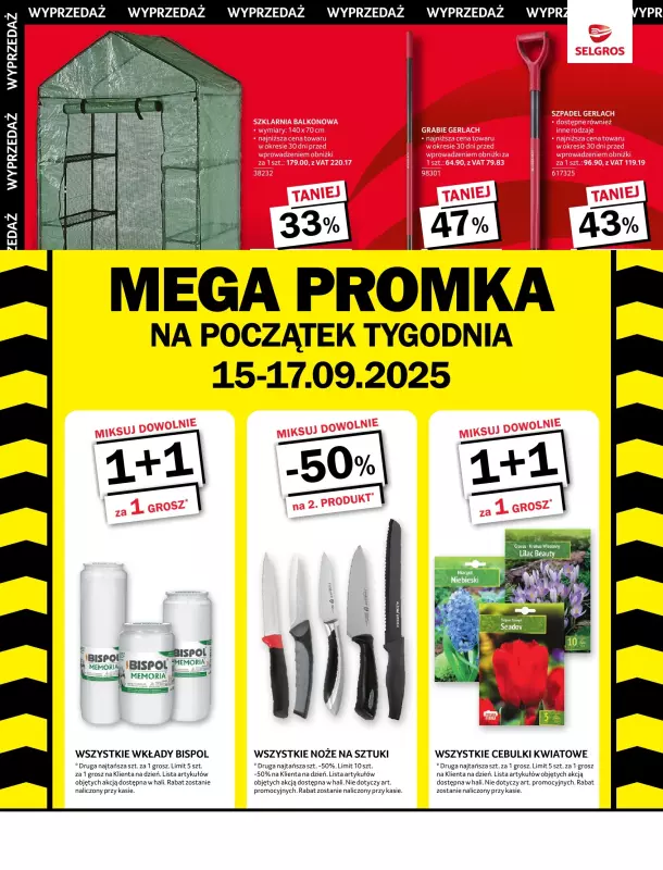Selgros - gazetka promocyjna Oferta przemysłowa od czwartku 11.09 do środy 24.09 - strona 44