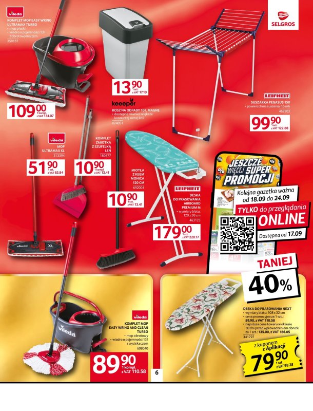 Selgros - gazetka promocyjna Oferta przemysłowa od czwartku 11.09 do środy 24.09 - strona 10