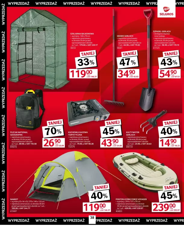 Selgros - gazetka promocyjna Oferta przemysłowa od czwartku 11.09 do środy 24.09 - strona 42