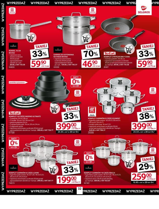 Selgros - gazetka promocyjna Oferta przemysłowa od czwartku 11.09 do środy 24.09 - strona 36