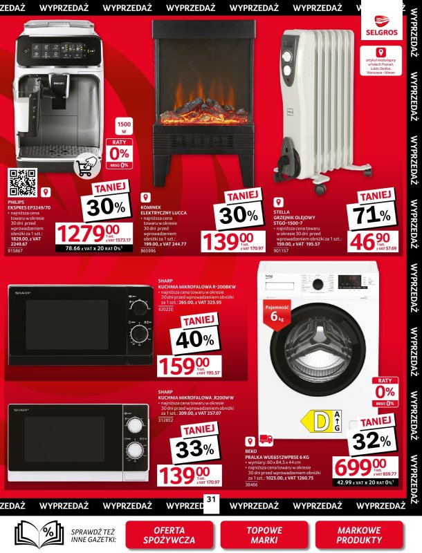 Selgros - gazetka promocyjna Oferta przemysłowa od czwartku 11.09 do środy 24.09 - strona 35