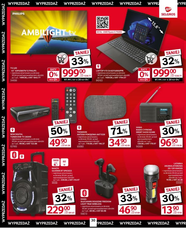 Selgros - gazetka promocyjna Oferta przemysłowa od czwartku 11.09 do środy 24.09 - strona 34