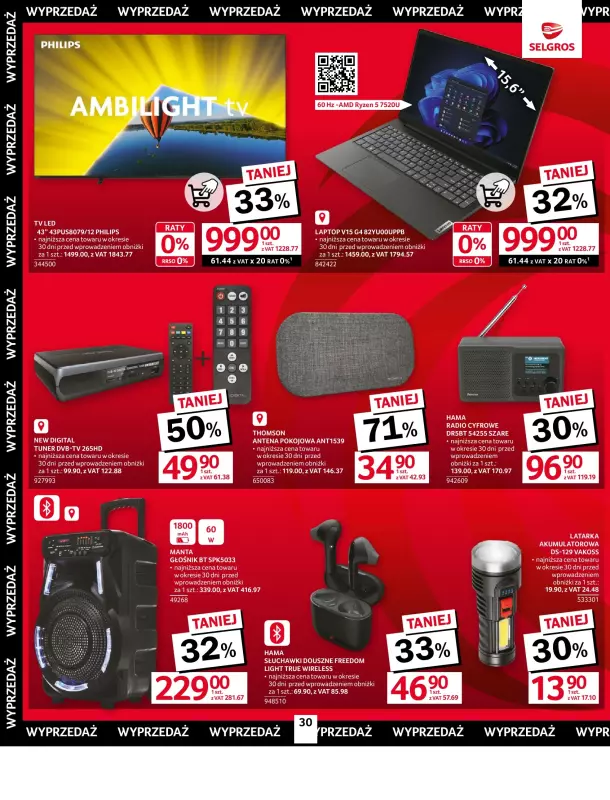 Selgros - gazetka promocyjna Oferta przemysłowa od czwartku 11.09 do środy 24.09 - strona 34