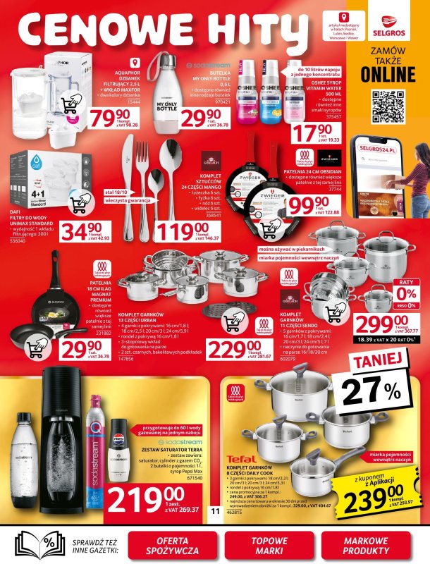 Selgros - gazetka promocyjna Oferta przemysłowa od czwartku 11.09 do środy 24.09 - strona 15