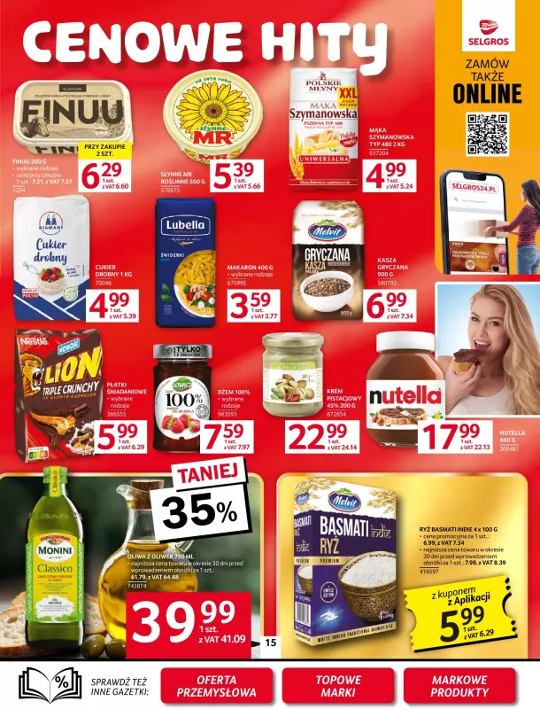 Selgros - gazetka promocyjna Oferta spożywcza od czwartku 11.09 do środy 24.09 - strona 17