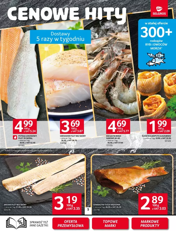 Selgros - gazetka promocyjna Oferta spożywcza od czwartku 11.09 do środy 24.09 - strona 7