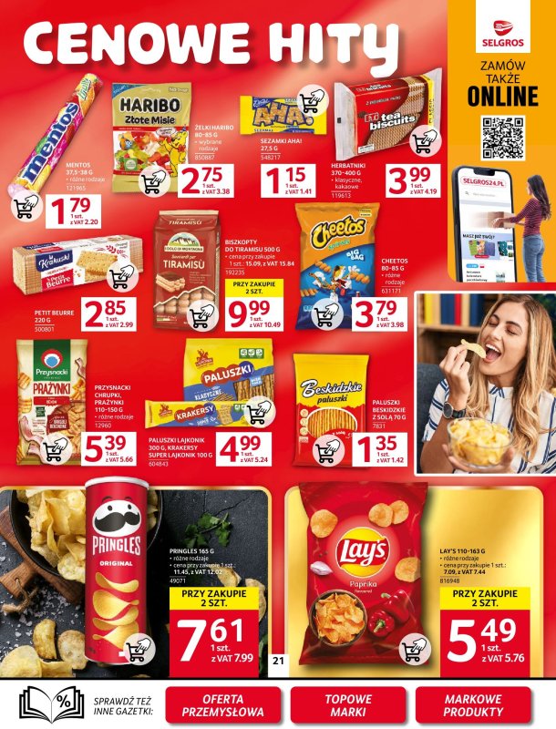 Selgros - gazetka promocyjna Oferta spożywcza od czwartku 11.09 do środy 24.09 - strona 23