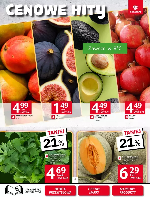 Selgros - gazetka promocyjna Oferta spożywcza od czwartku 11.09 do środy 24.09 - strona 5